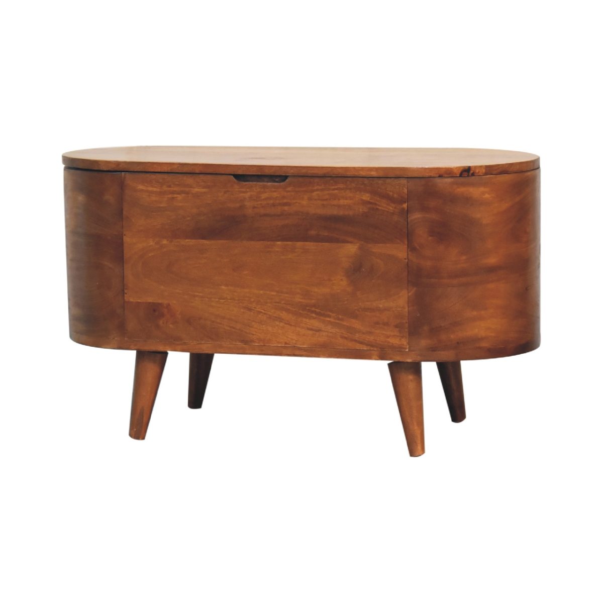Chestnut Blanket Box with Legs