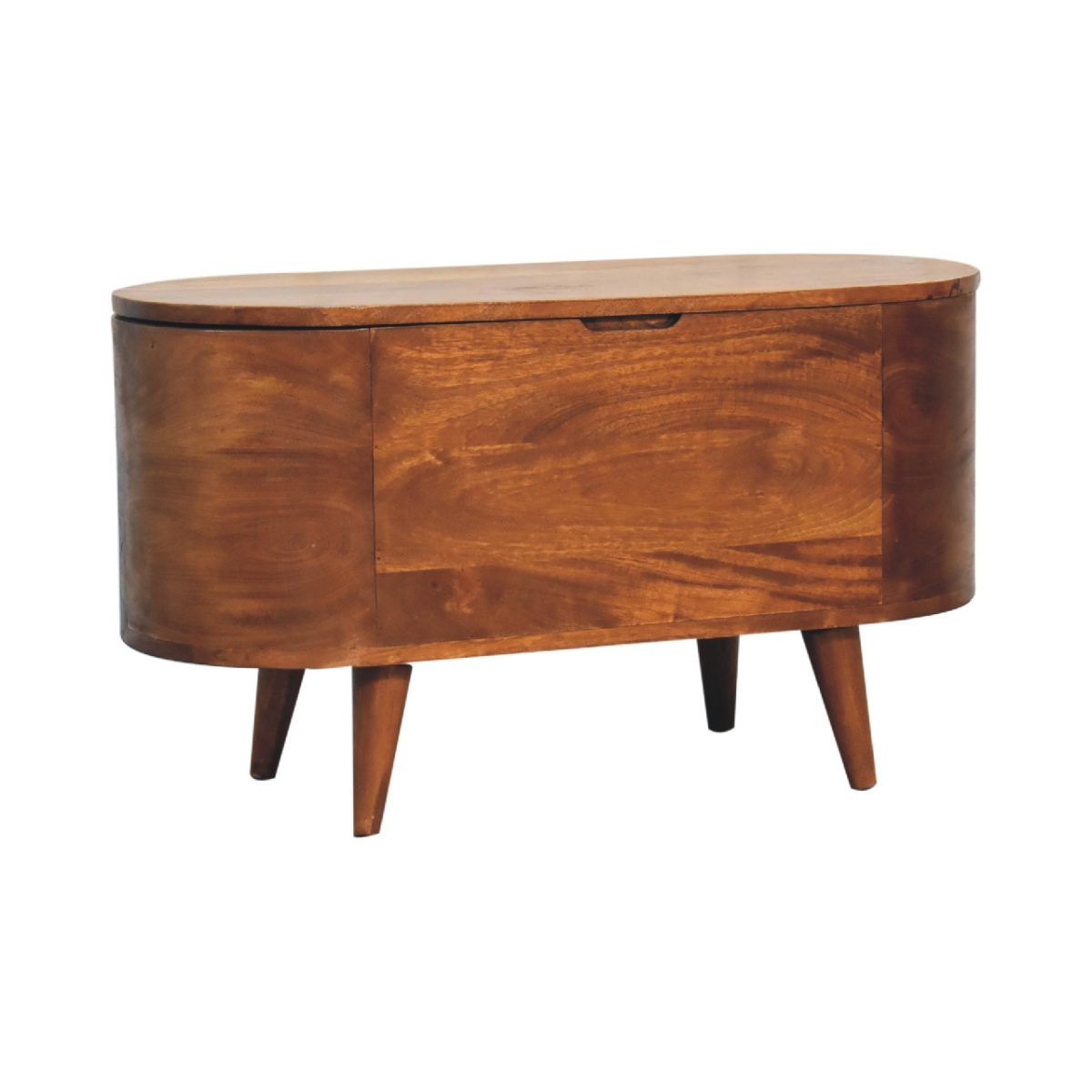 Chestnut Blanket Box with Legs