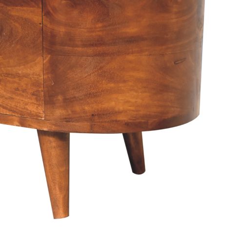 Chestnut Blanket Box with Legs