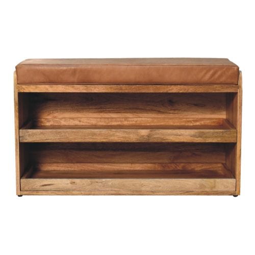 Artezzan Oak Storage Bench