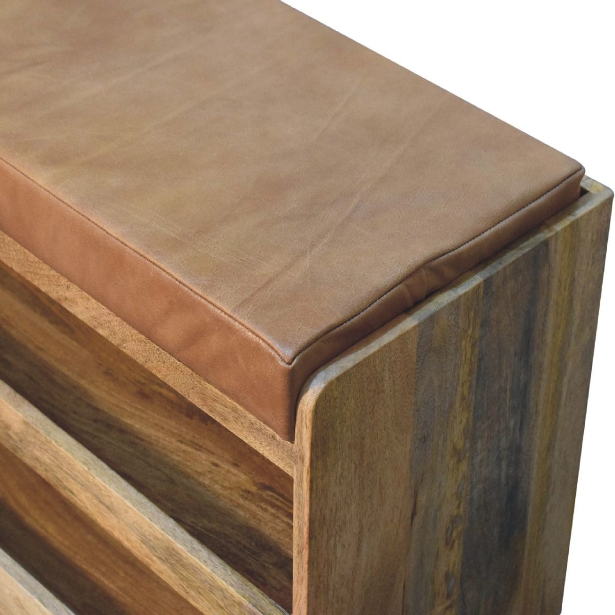 Artezzan Oak Storage Bench