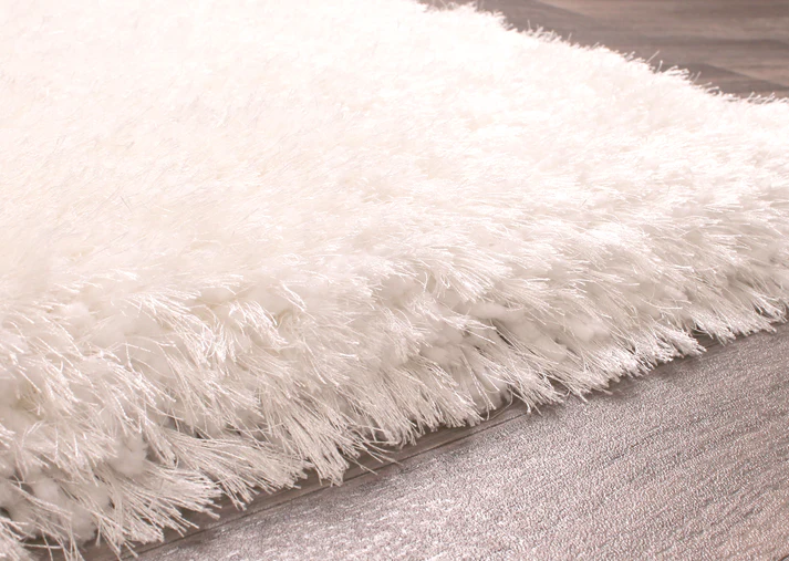 Ivory Shaggy Rug