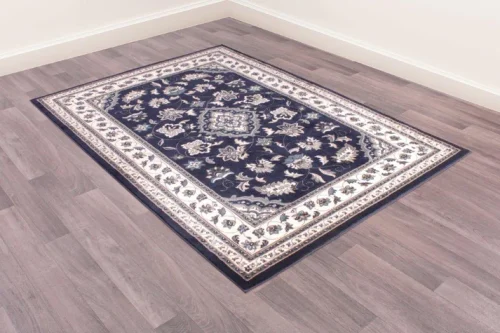 Sherborne Traditional Navy Rug