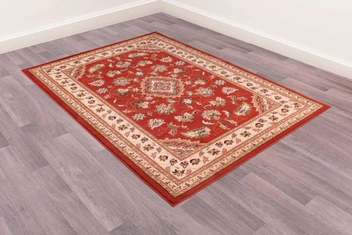 Sherborne Traditional Terracotta Rug