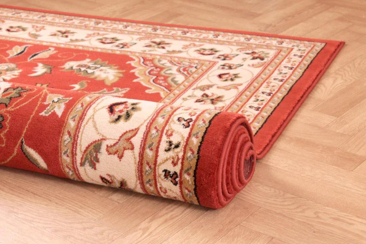 Sherborne Traditional Terracotta Rug
