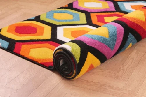 Spectre Carved Marco Multi Rug