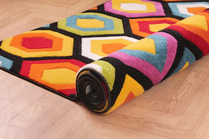 Spectre Carved Marco Multi Rug
