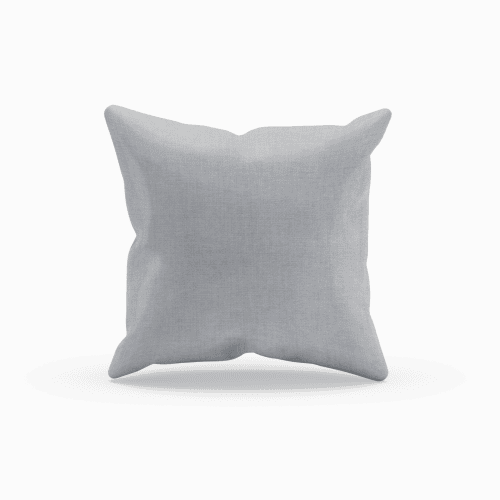 Arcus Collection Ortega Silver Cushion Cover