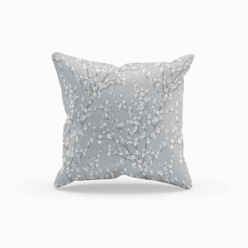 Arcus Collection Catkin Silver Cushion Cover