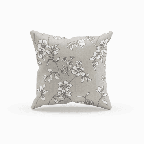 Arcus Collection Flores Natural Cushion Cover