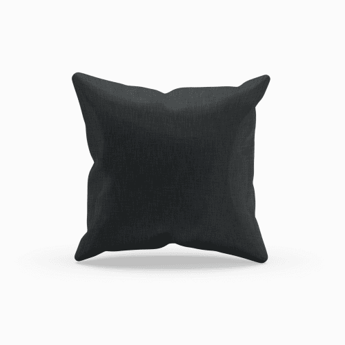Arcus Collection Lora Black Cushion Cover