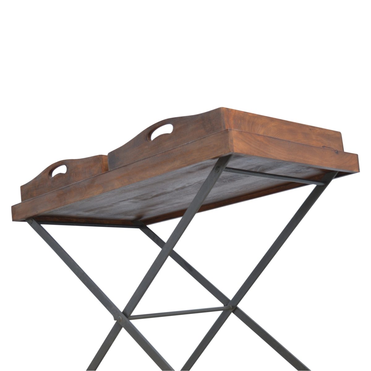 Industrial Style Tray Table