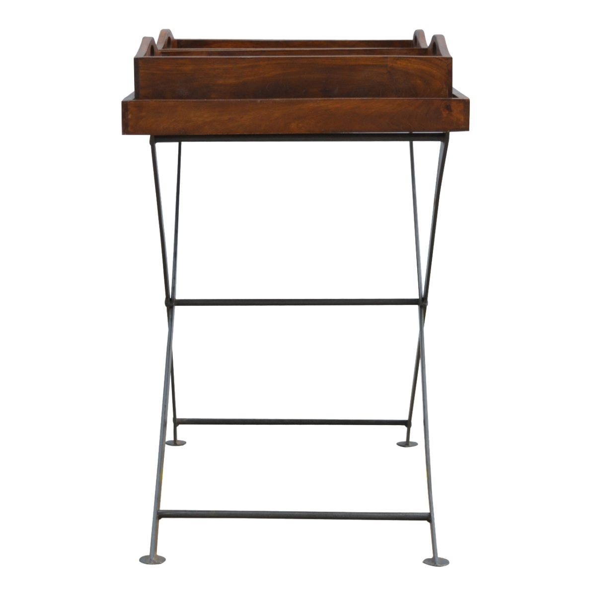 Industrial Style Tray Table