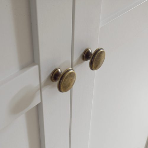 Tifton 2 Door Wardrobe, White