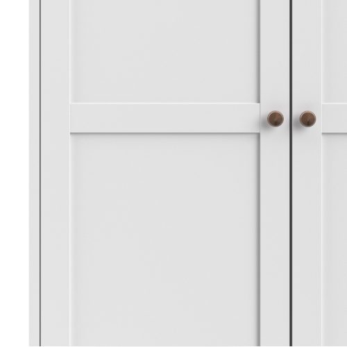 Tifton 2 Door Wardrobe, White