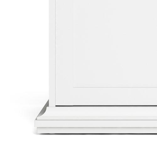 Tifton 4 Door Wardrobe with 2 Drawers, White