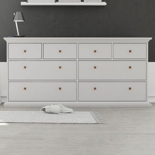 white chest of drawers 8 drawers