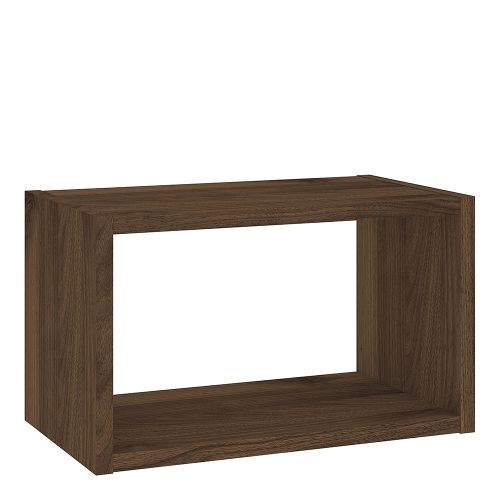 Cordele Wall Shelf Unit, Walnut