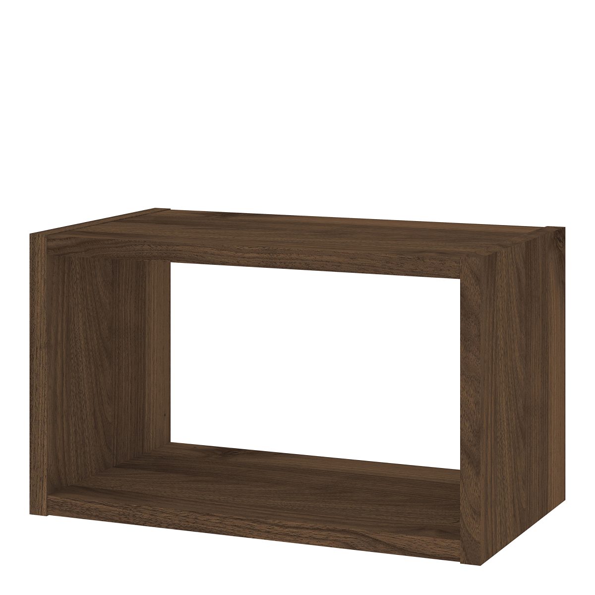 Cordele Wall Shelf Unit, Walnut