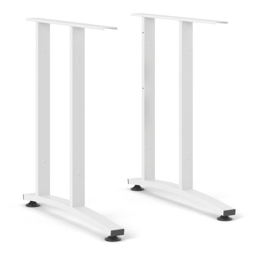 Connel 120cm Desk, Black woodgrain & White