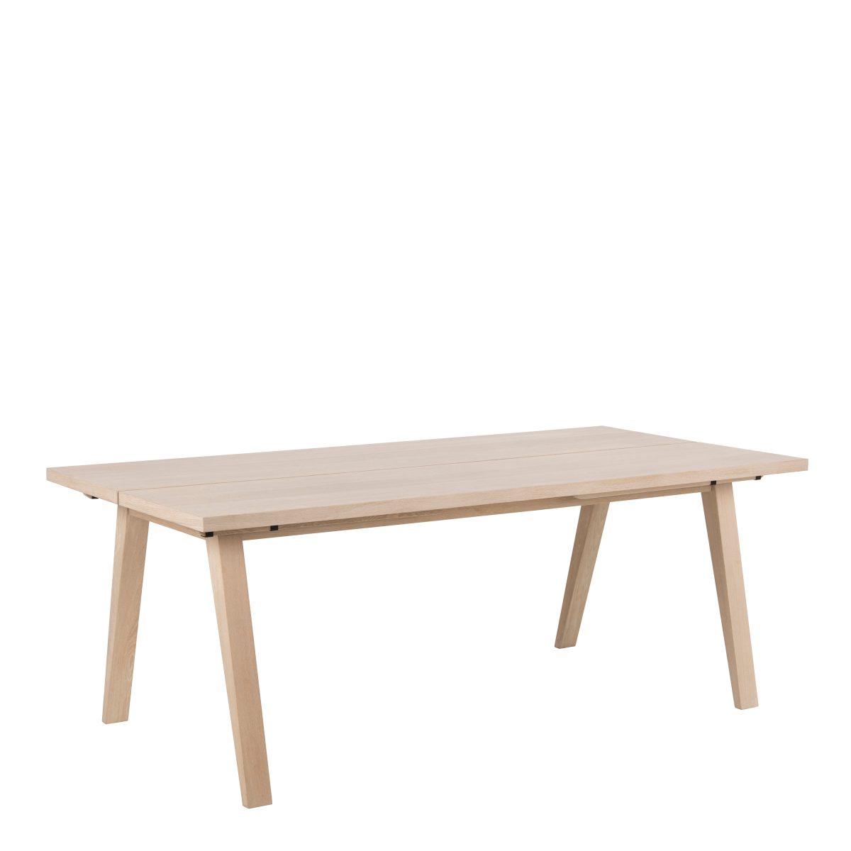Honos Rectanglar Dining Table, White Oak
