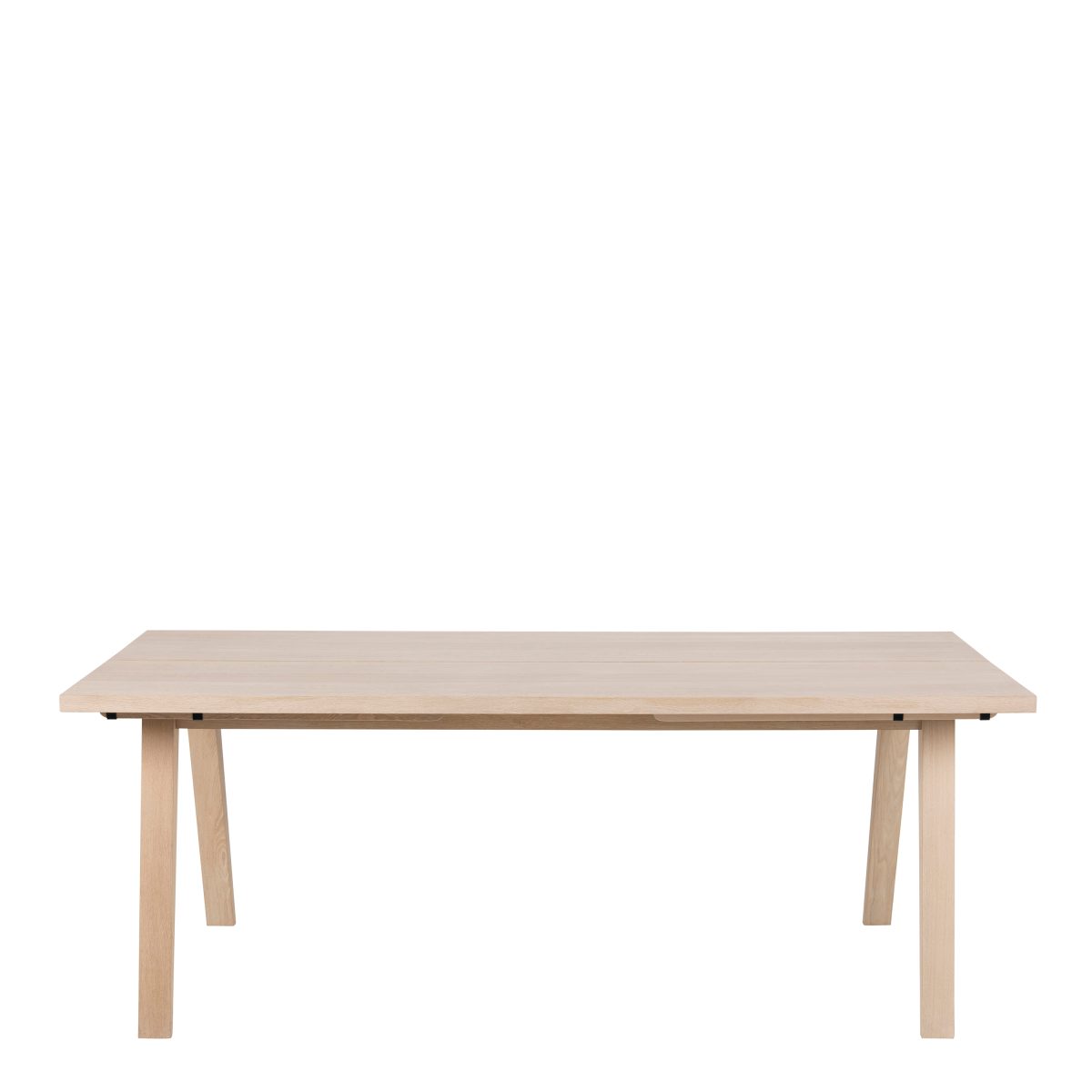 Honos Rectanglar Dining Table, White Oak