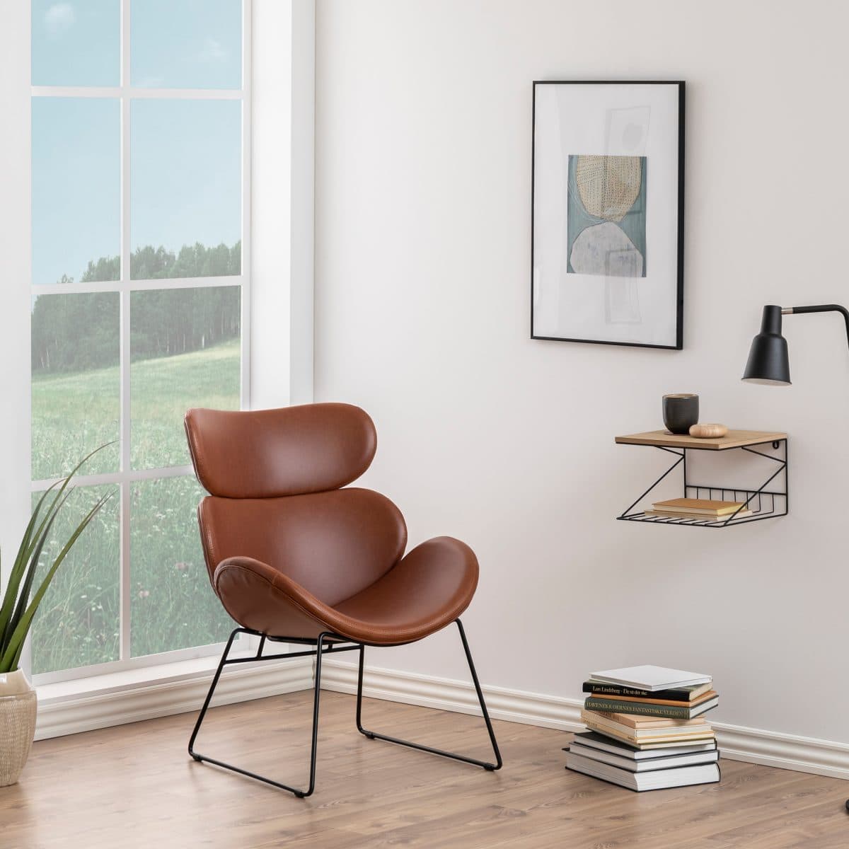 Alpharetta Accent Chair, Brown