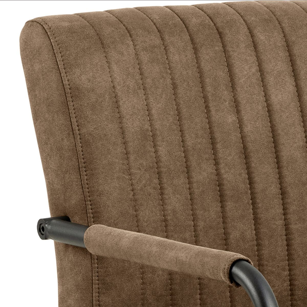 Marton Set of 2 Dining Chairs, Light Brown