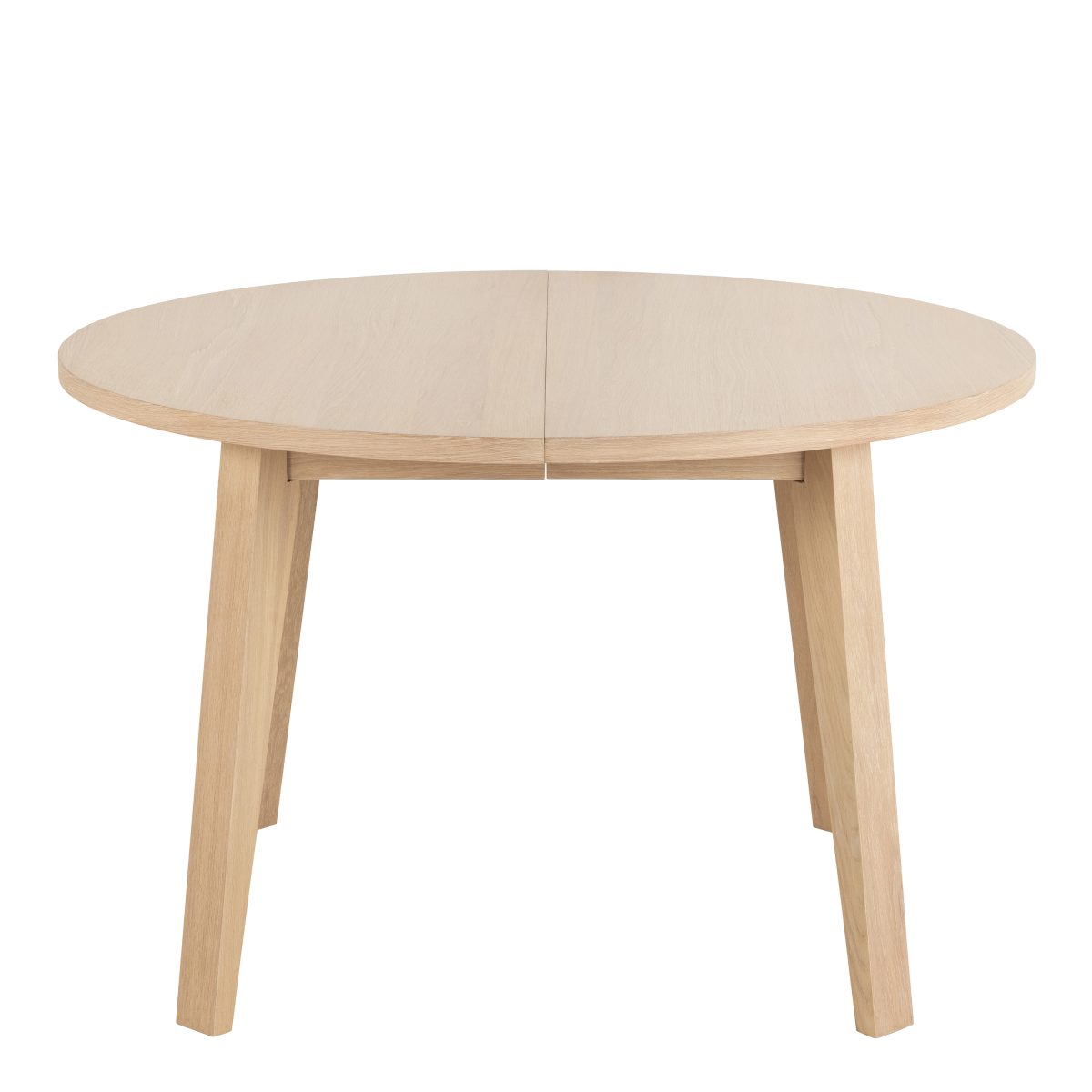 Honos Round Dining Table, White Oak