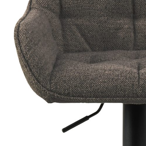 Pair of Romeo Boucle Bar Chairs, Taupe