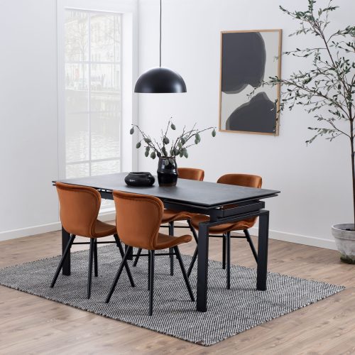 Ridley Set of 2 Dining Chairs, Copper