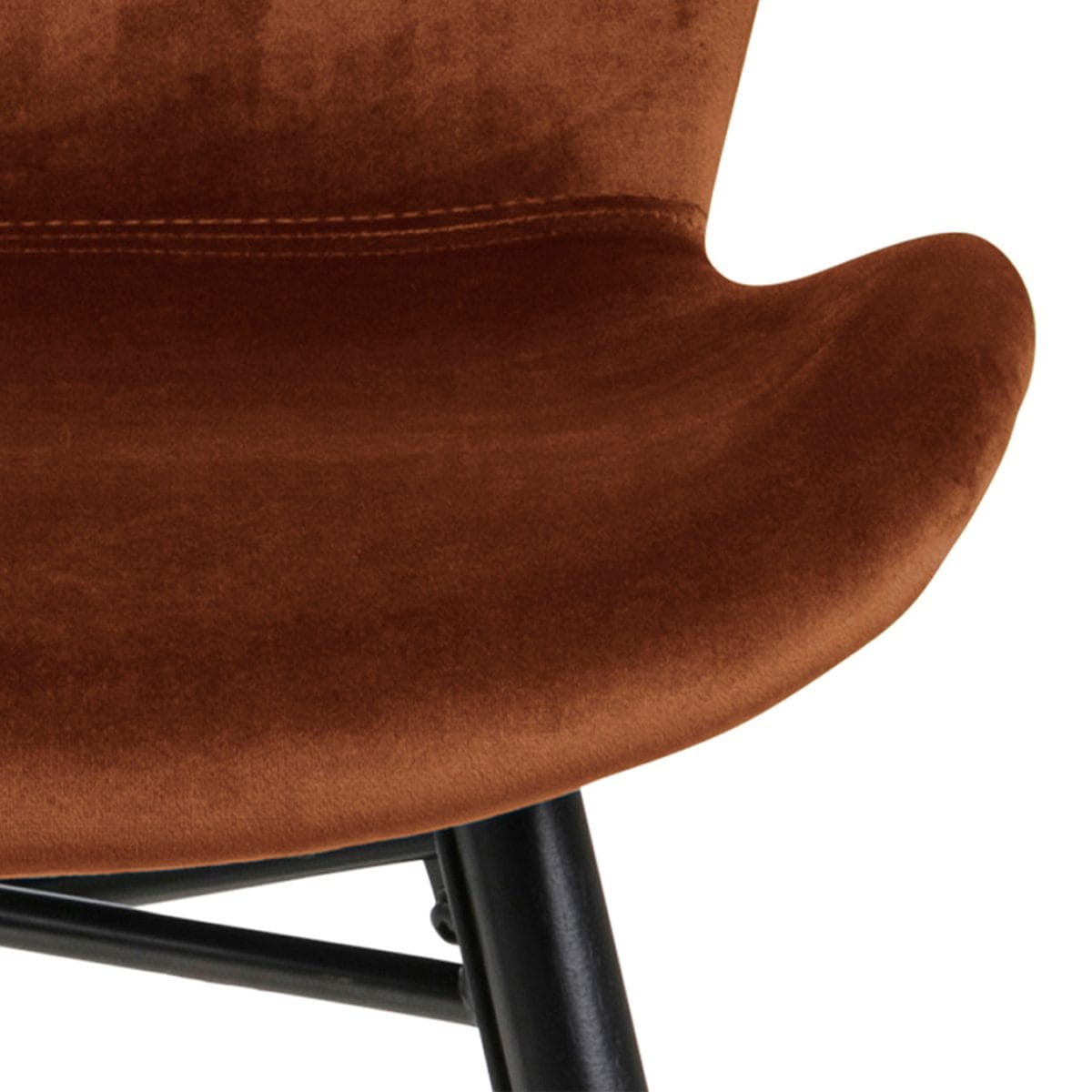 Ridley Set of 2 Dining Chairs, Copper