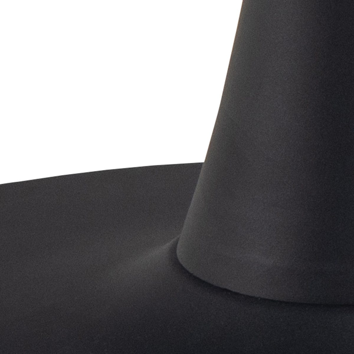 Liberta Ceramic Square Dining Table, Black