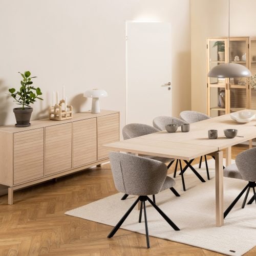 Menai White Oak Large Sideboard