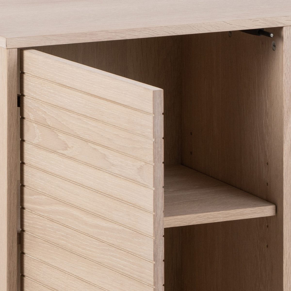 Menai White Oak Large Sideboard