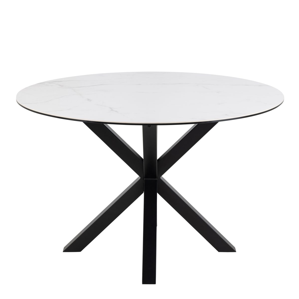 Caernarfon Ceramic Dining Table, White