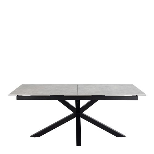 Caernarfon Extending Ceramic Dining Table, Grey 200cm - 240cm