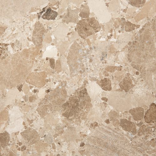 Furnas Marble Side Table, Brown