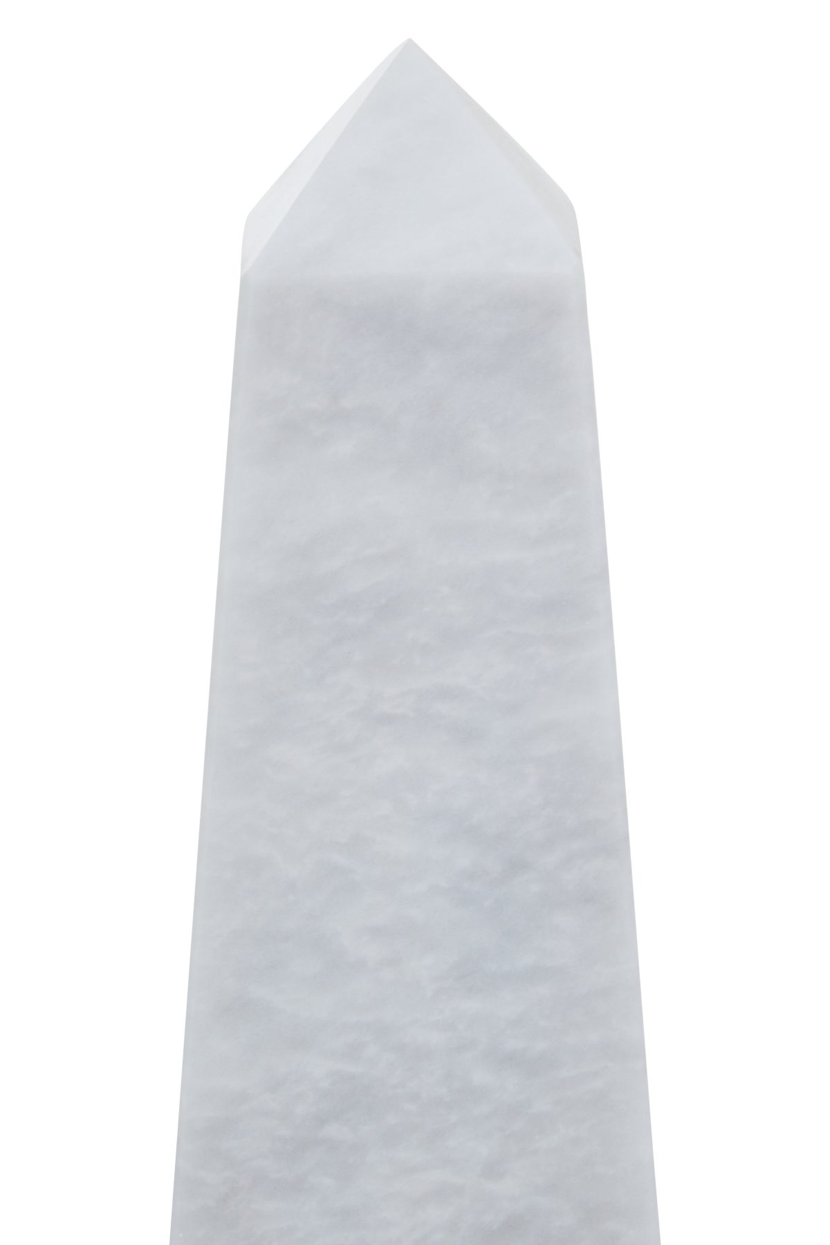 Nolita  Small White Marble Obelisk