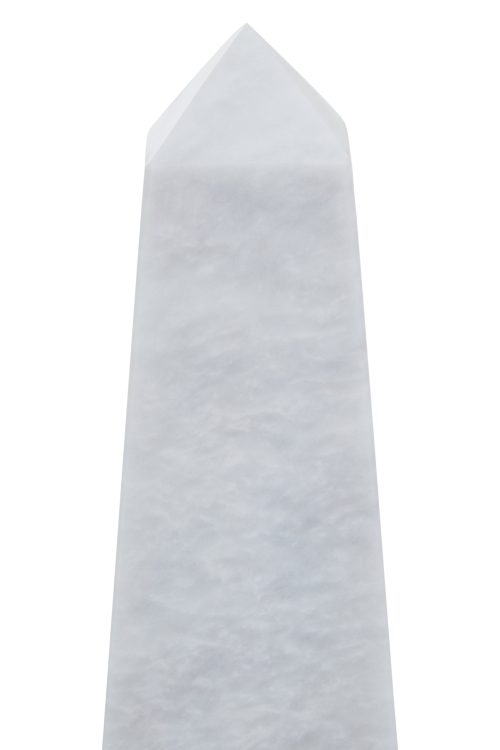 Nolita  Small White Marble Obelisk