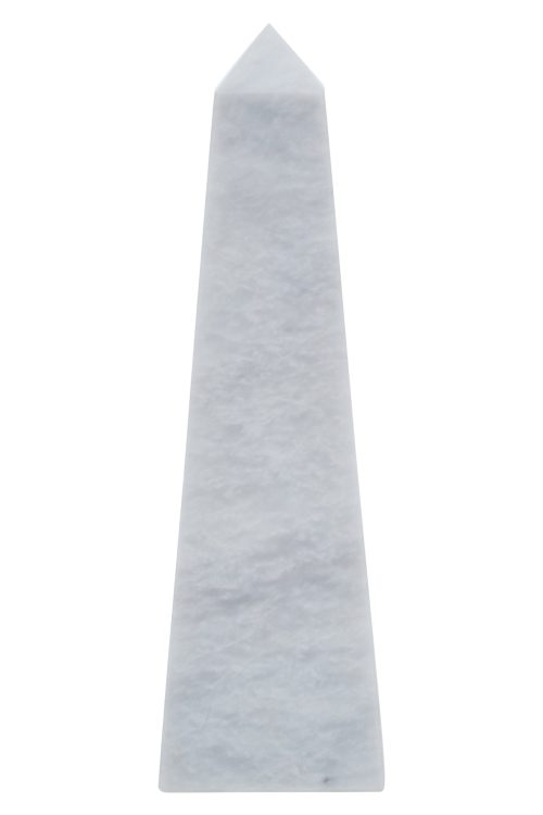 Nolita  Small White Marble Obelisk