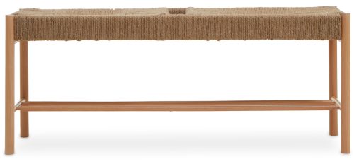 Alfena Natural Weave Bench
