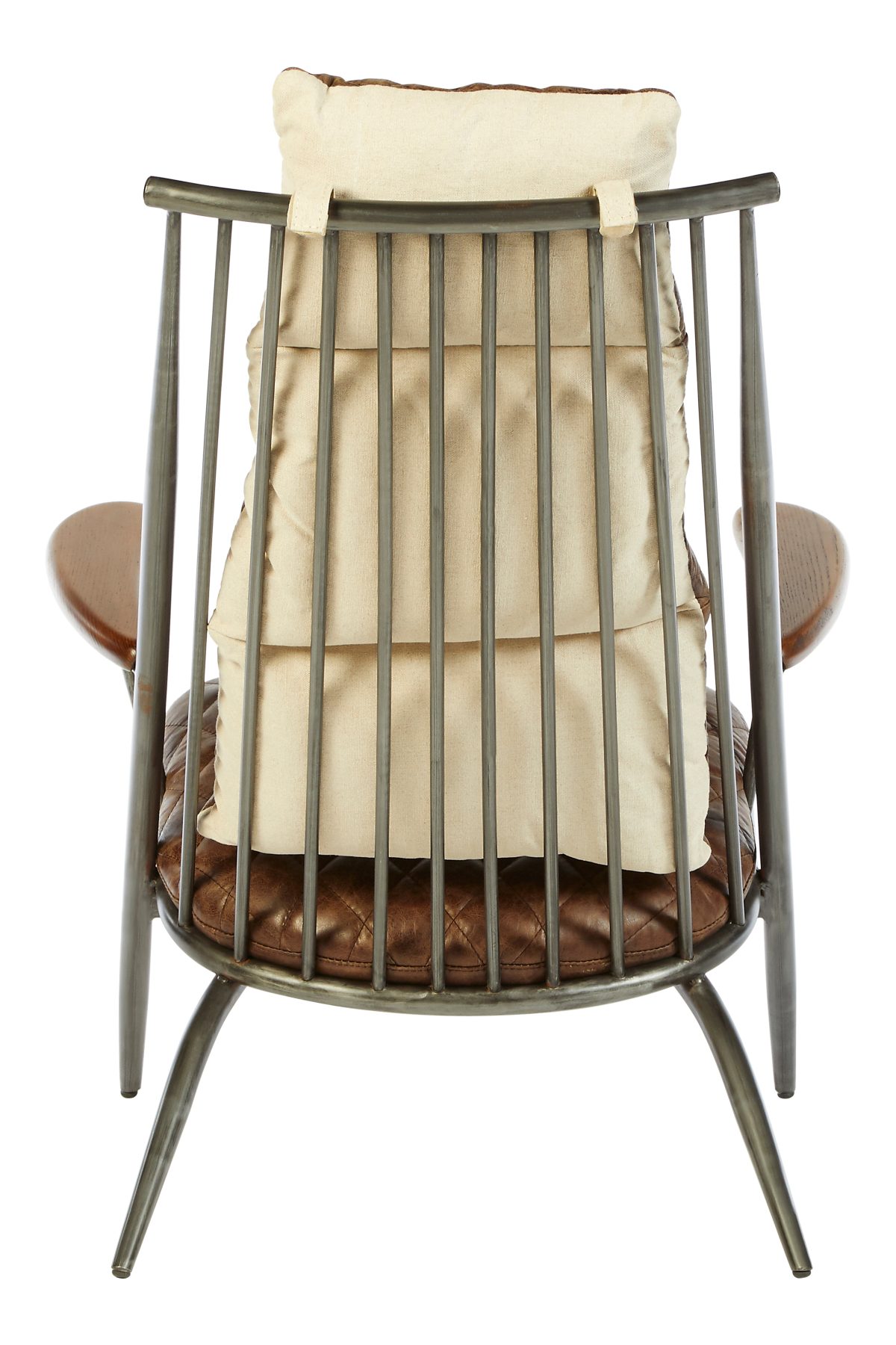 Cubitt Armchair - Brown Leather