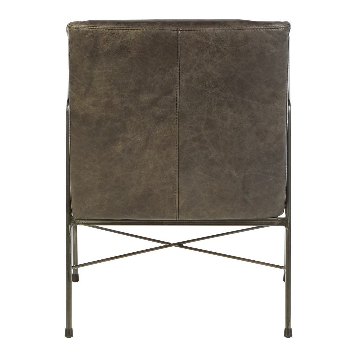 Cubitt Dining Armchair - Distressed Grey Leather 