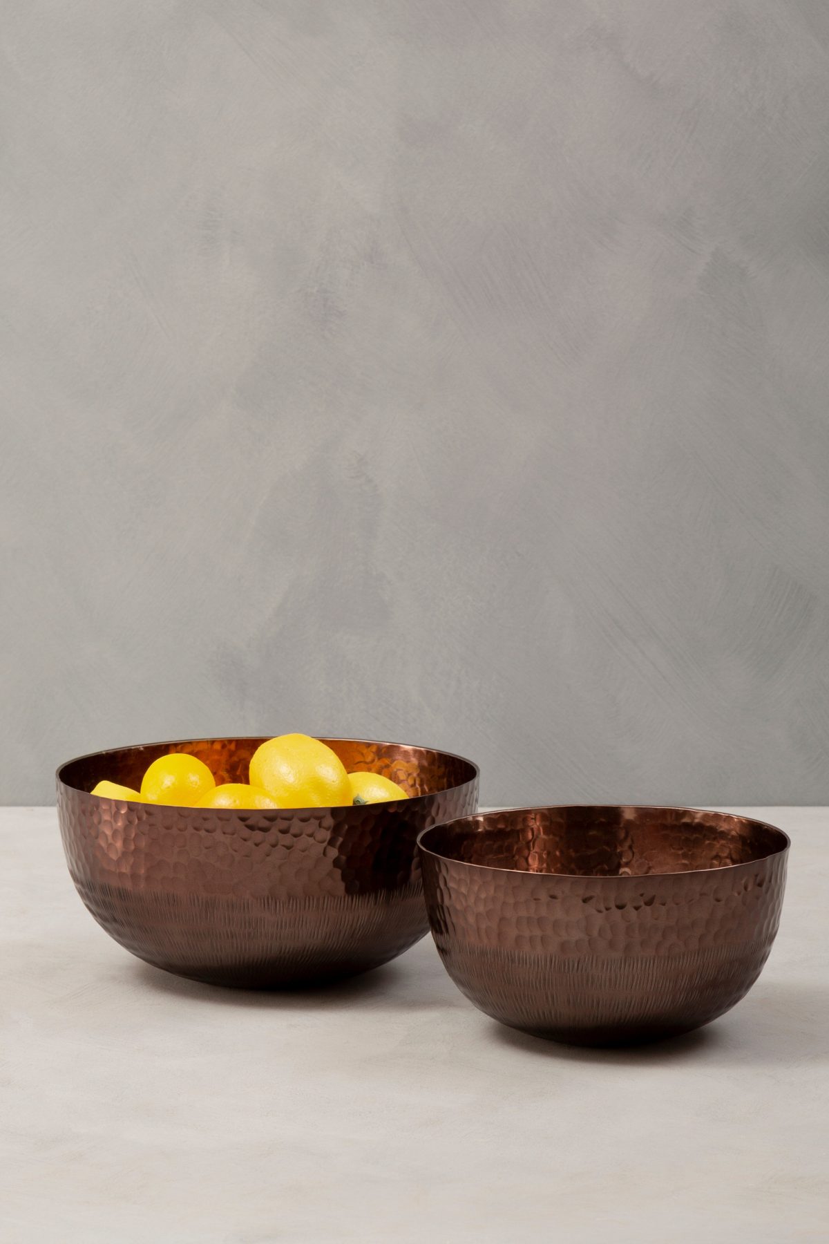 Serenitas Hammered Bowls, Set of 2