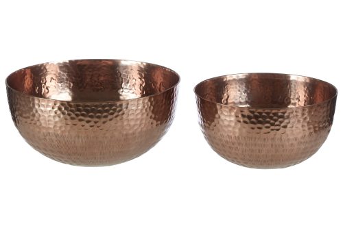 Serenitas Hammered Bowls, Set of 2