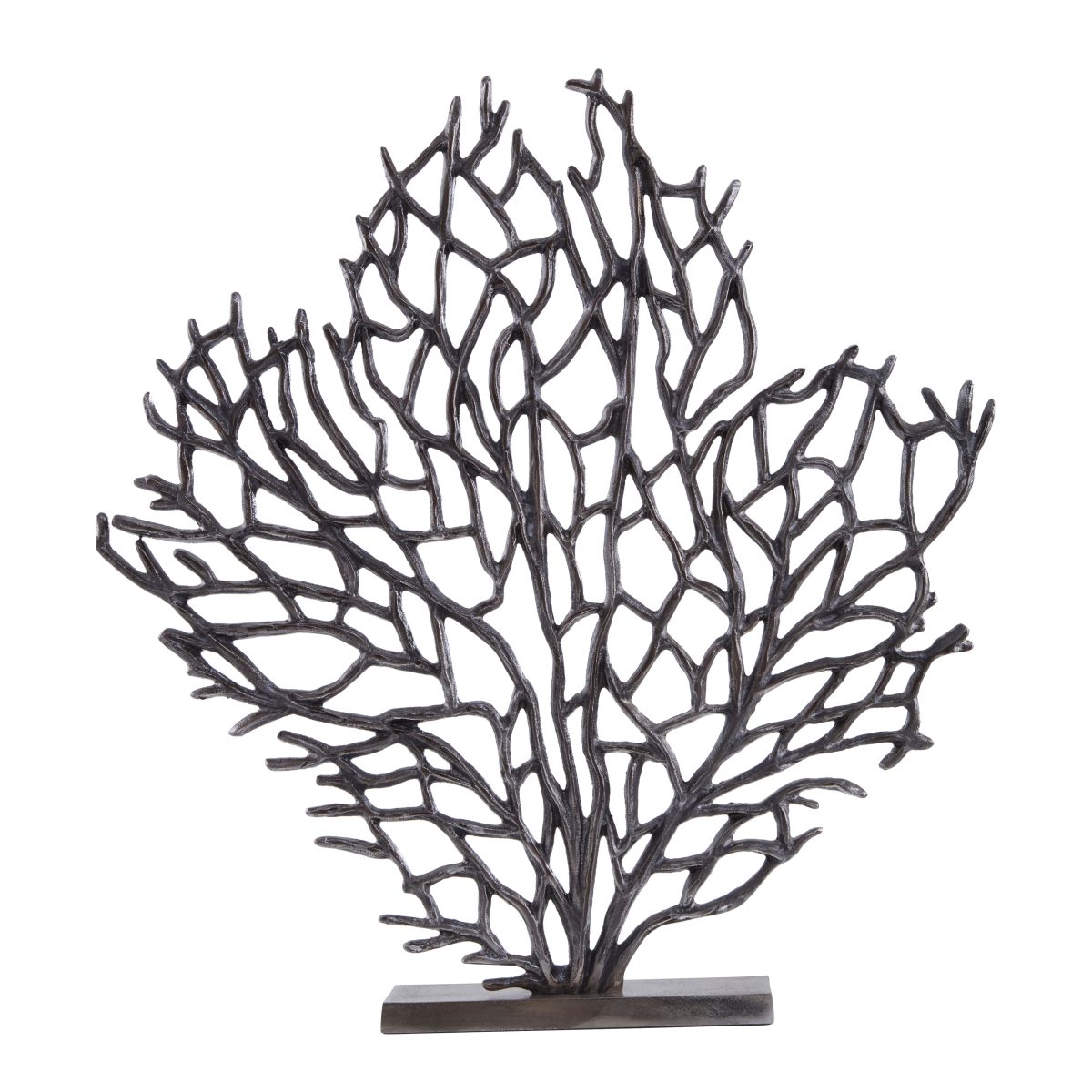 Mayfair Large Coral Sculpture - Black Nickel