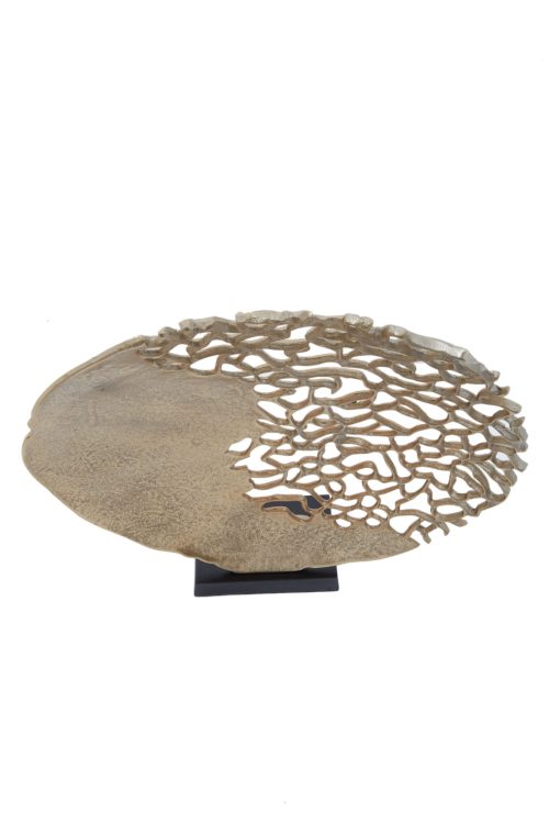 Mayfair Statement Coral Sculpture - Gold