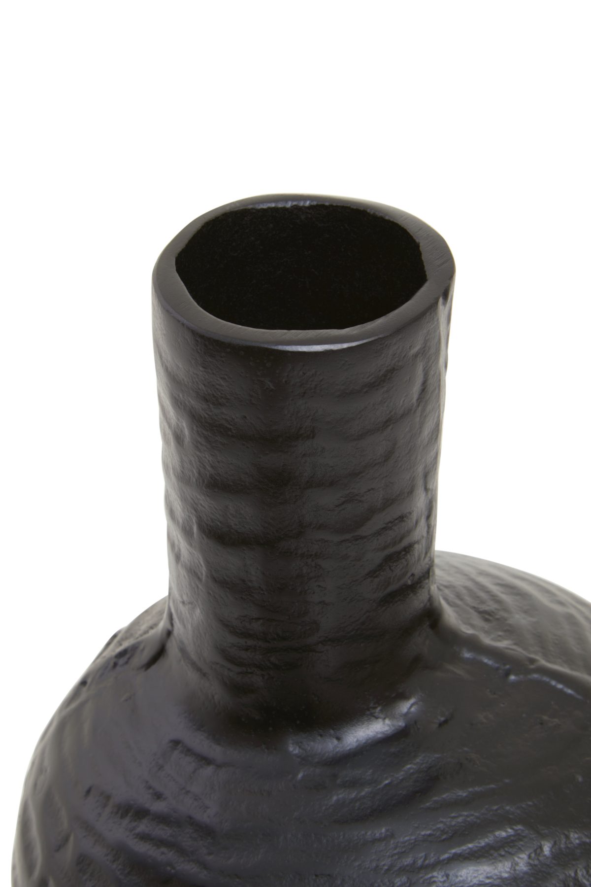 Soho Large Abstract Vase - Black