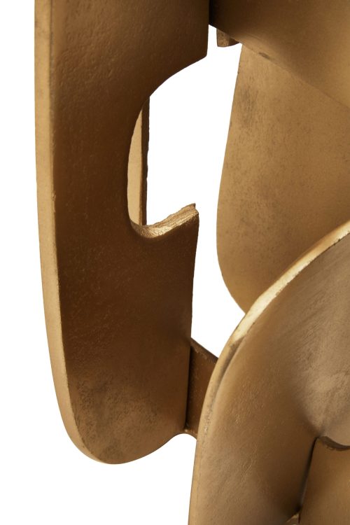 Belgravia Statement Abstract Sculpture - Gold
